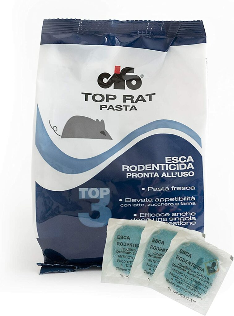 Top Rat Veleno per Topi potente e appetibile