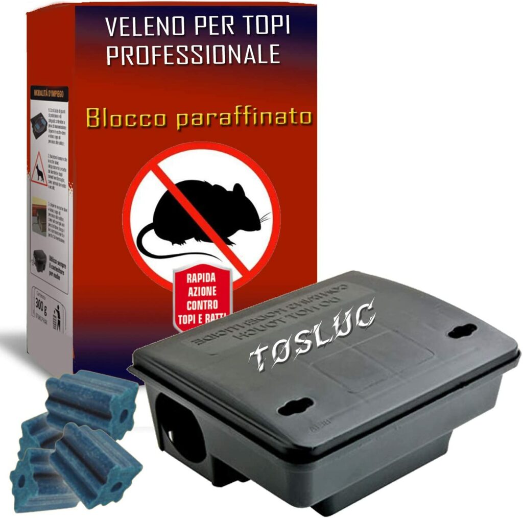 Trappola per Topi con veleno incluso